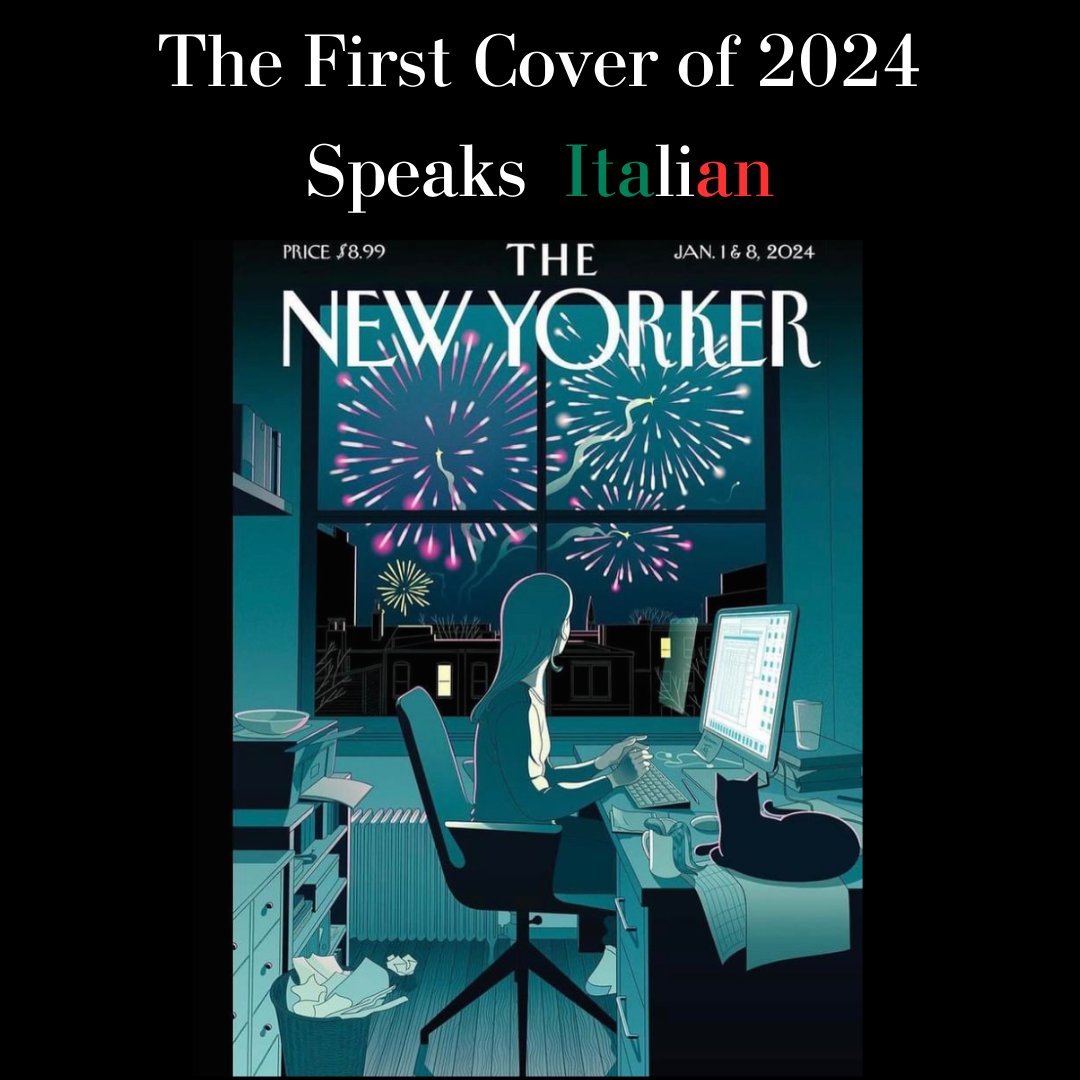 Bianca Bagnarelli is the Italian illustrator The New Yorker has chosen for the first cover of the new year. Its title is Deadline. More on our FB and IG.

#thenewyorker #cover #italianluustrator #italiancreativity #italianstories #italianwomen #noiaw