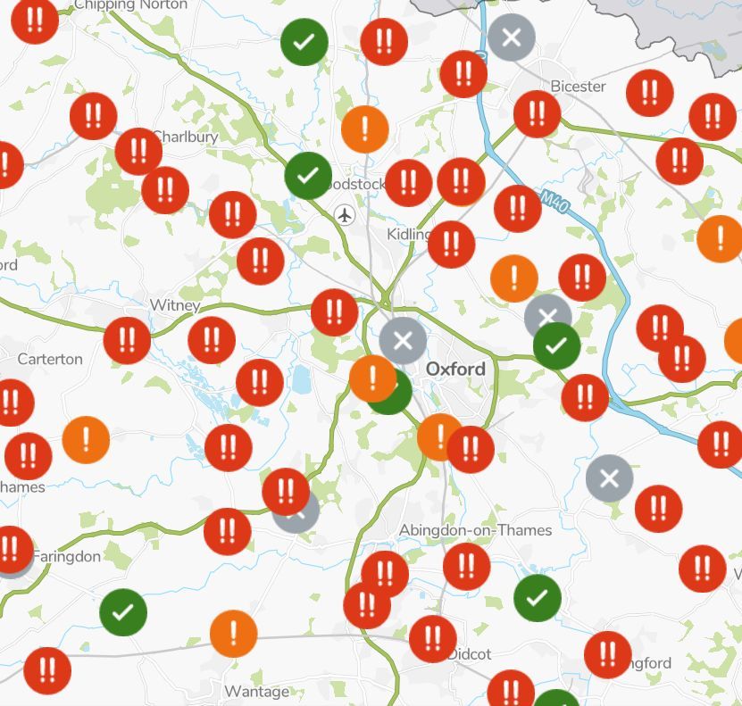 Thames Water began 2024 with a bang, discharging sewage for over 100 hours from Witney treatment works into the Thames. Sewage is spilling into almost every river upstream from Oxford. This is an environmental catastrophe and govt is letting water companies get away with it.