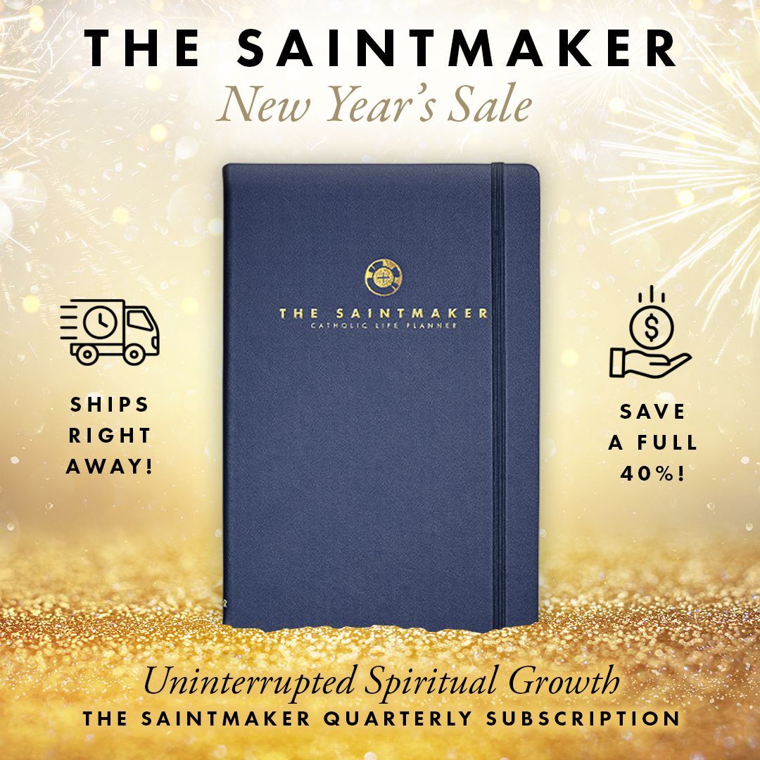 DailySaint | 5-Minute Spiritual Journal — The Saintmaker Catholic Life  Planner