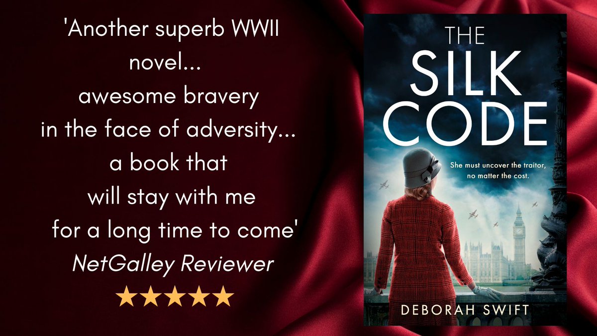 New Year bargain. US readers,  The Silk Code is on Kindle Deal right now for 99c. #KindleDeal #99c #BargainBook #WW2 #HistoricalFiction 
She must uncover the traitor, no matter the cost. mybook.to/SilkCode