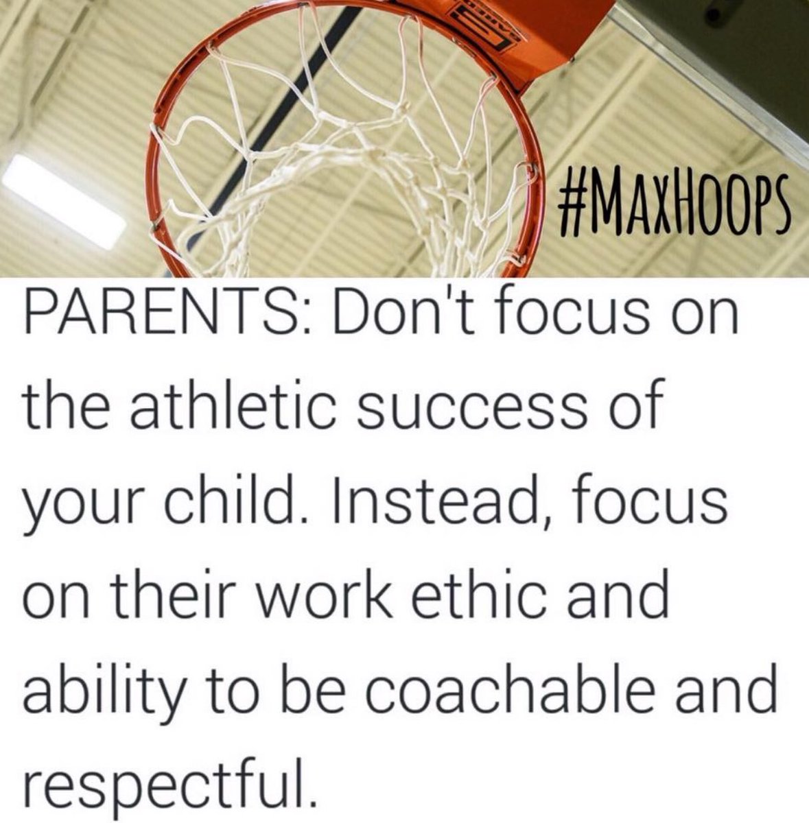Your childs ability to be respectful and coachable are a direct result of your parenting!