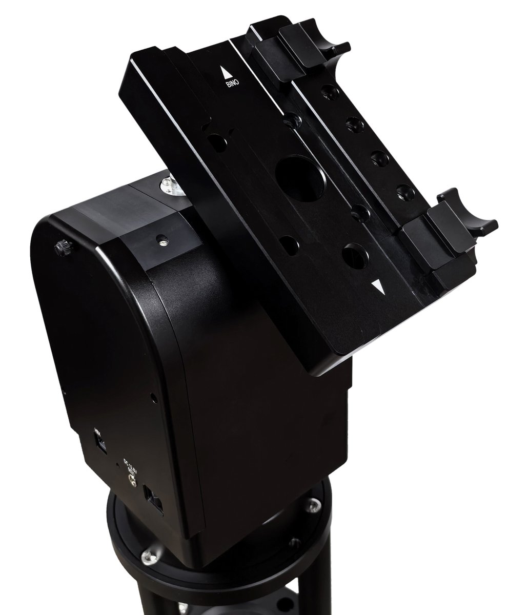 Our new HAZ71 Alt-Az GoTo SWG mount is available and shipping! Easy set-up, quiet operation and can carry up to 68lbs! Great for large binoculars too! ioptron.com/product-p/hz71…