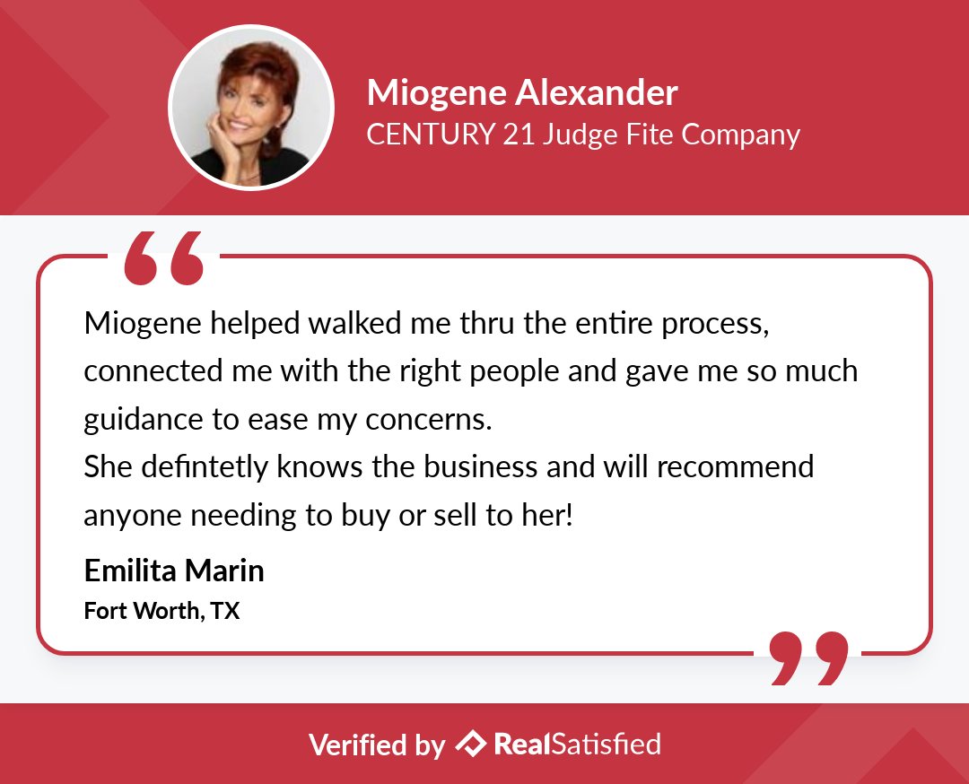 RealtorMiogene's tweet image. I’m truly honored to have helped this client. realsatisfied.com/Miogene-Alexan… via @realsatisfied