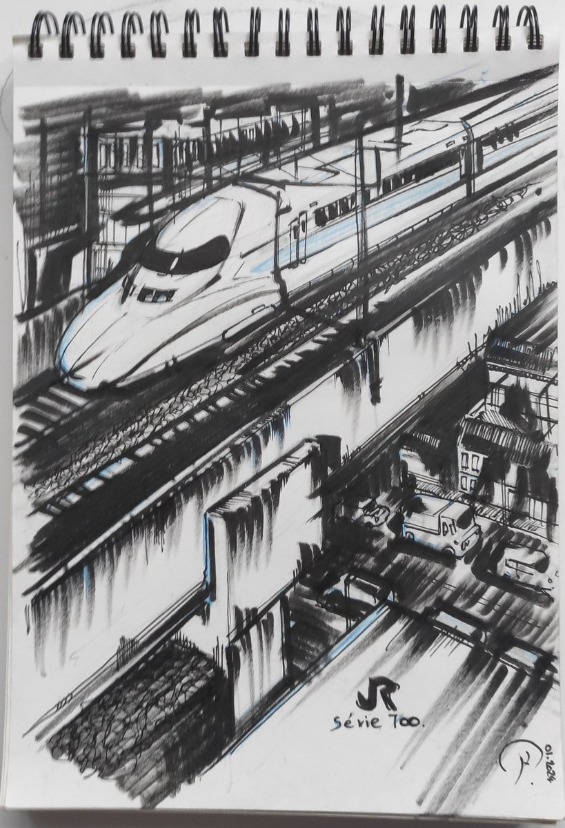 #Shinkansen #700系 #art #trainart #shinkansenart #illustration