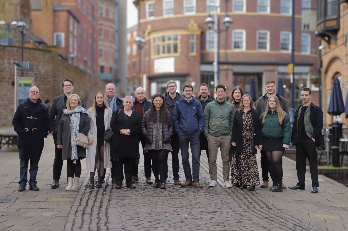New year, new group photo and we're looking forward to sharing new projects throughout the year. #newyear #architects #nottingham #derby #eastmidlands #eastmids #meettheteam #team @ribaeastmidland