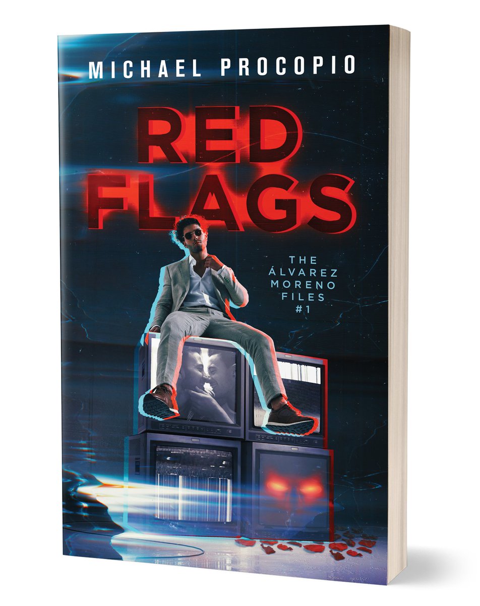 #CoverReveal!! I'm so excited to finally announce that 'Red Flags,' the first book in my next series, will be released on Monday, February 5, 2024. #UrbanFantasy #LGBTQFiction

(Blurb in next post)