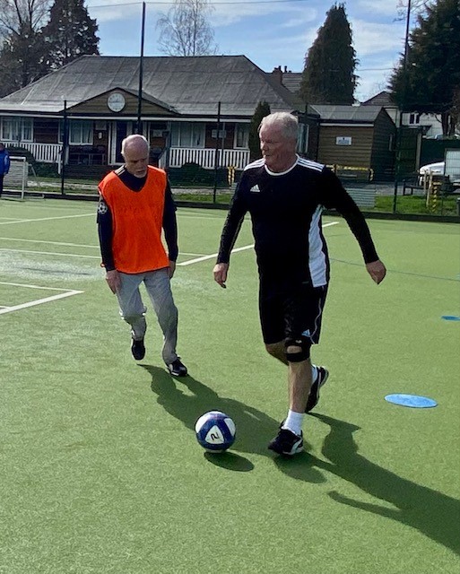BirminghamWFC's tweet photo. EVER THOUGHT OF GETTING BACK INTO FOOTBALL? WALKING FOOTBALL IS A GREAT WAY TO GET YOUR MOBILITY BACK. BOOK TODAY SESSIONS ON DAILY https://t.co/jgzx8gzb6m
#SOGO #WalkingFootball #ageuksolihull #over60andfit #mentalhealth #getactive #justplay #getbackinthegame #getfitandplay https://t.co/Sa3zm4dMaO