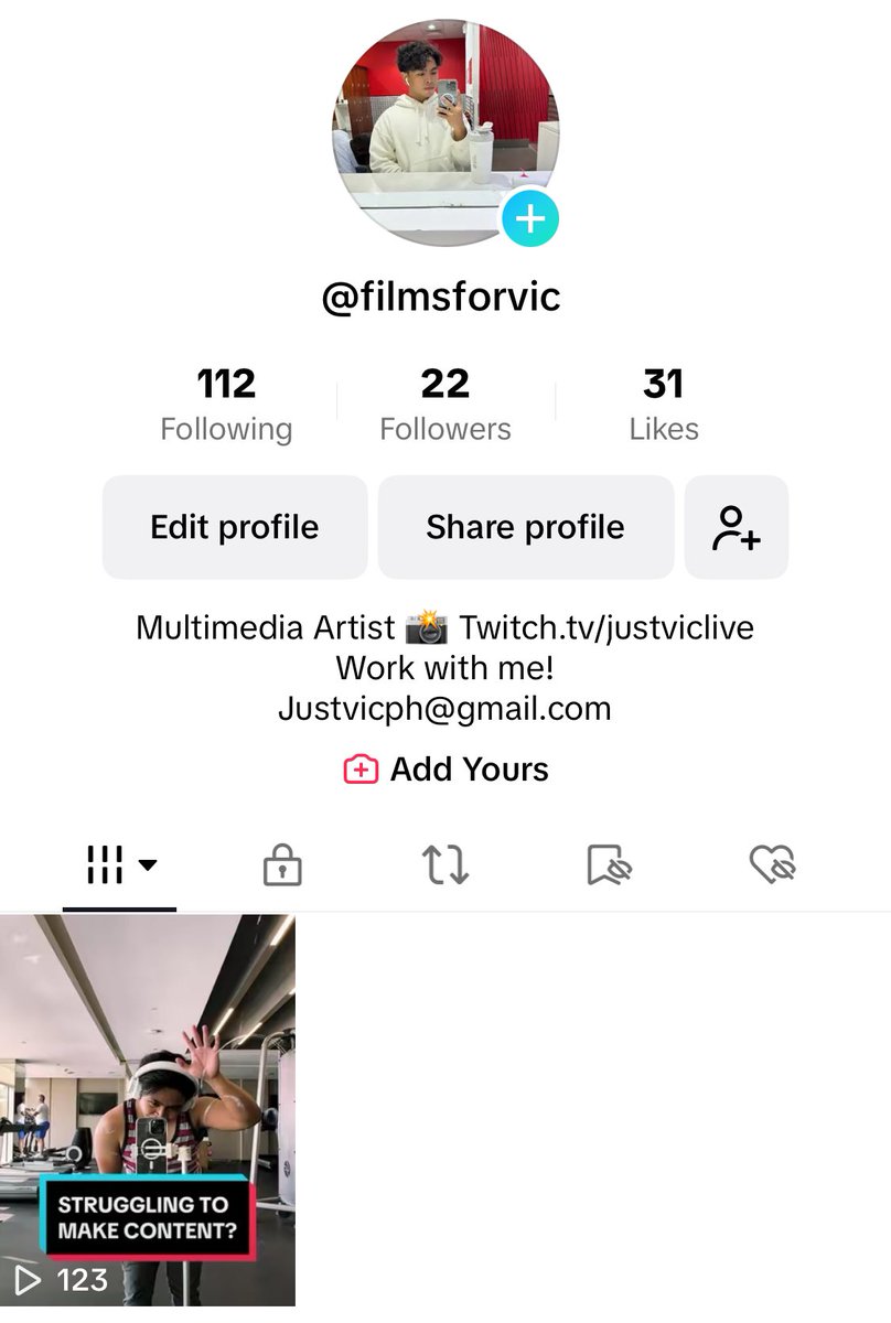 FilmForVic's tweet photo. Content creator era 😌
Youtube: https://t.co/nPzG5L9Y9A
Instagram: https://t.co/aEgG87fNjW
TikTok: https://t.co/EtEC8XQP2n https://t.co/6L5LZZQNrL