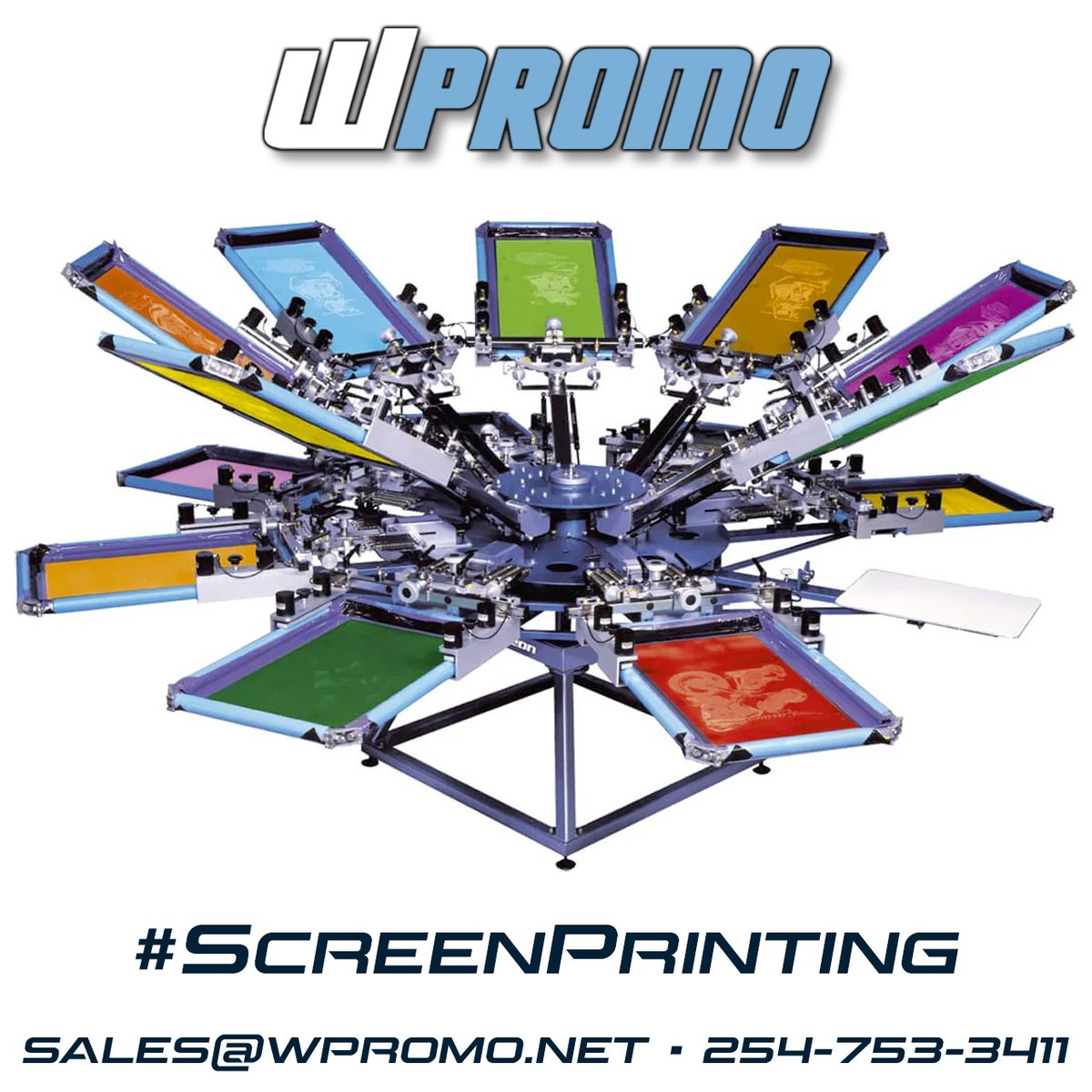 WPromotionsWaco's tweet photo. Have an 💡 idea for a 👕 tshirt design? Bring your vision into reality and send #WPromo your drawing, or let our talented artists come up with something just for you. 👀
#WPromotions #ScreenPrinting #Tshirts https://t.co/ZYfVykMsns