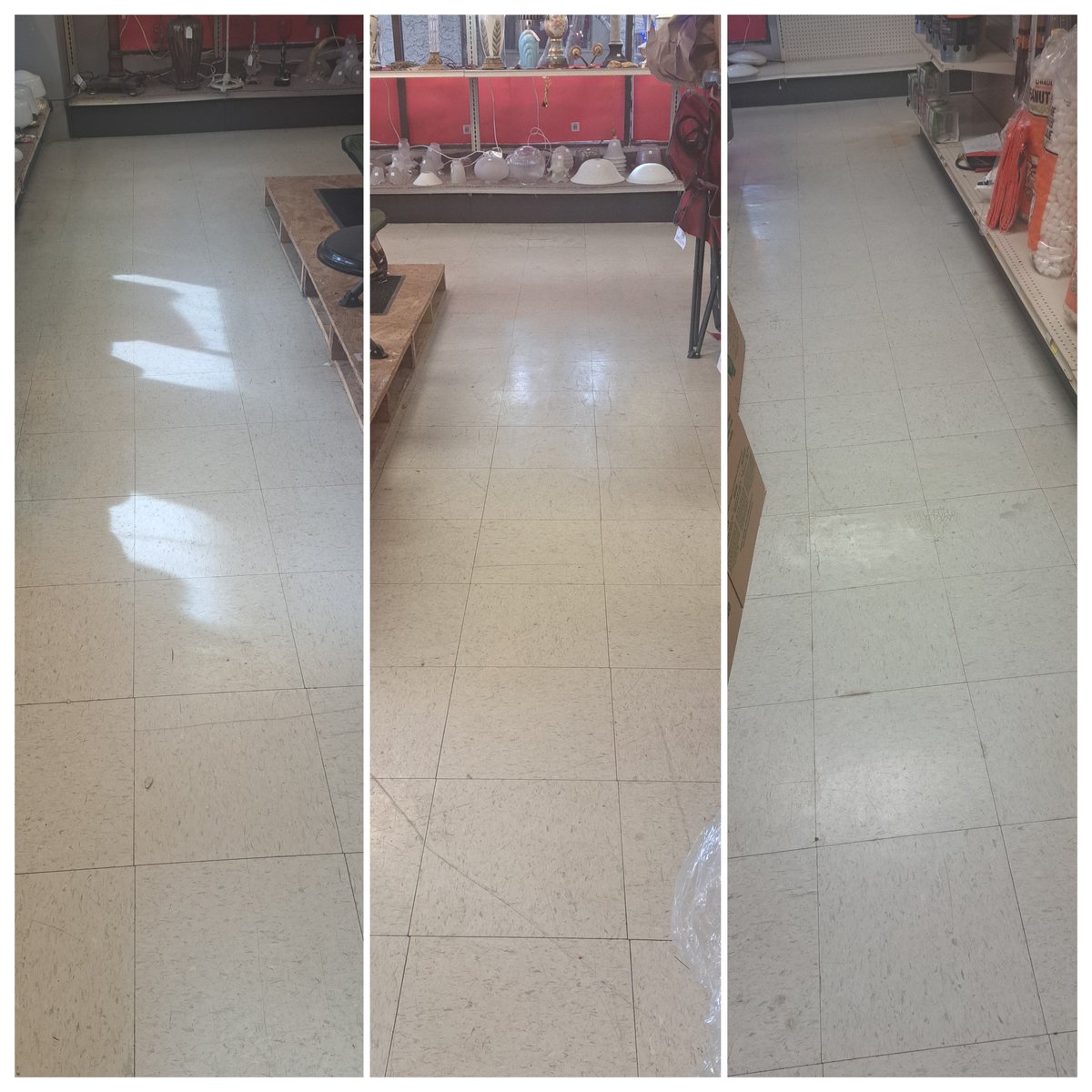 HardwareMidtown's tweet photo. Project Holiday Spic And Span is complete! We took the store's downtime to get to scrubbing our 45-year old floor free of years of spots and tape residue...
It (almost) looks 45 years-young. Come browse our floors today. Open until 6pm.
#tulsaoklahoma #shoplocalok #tulsaok https://t.co/wD2ThTB1Wg