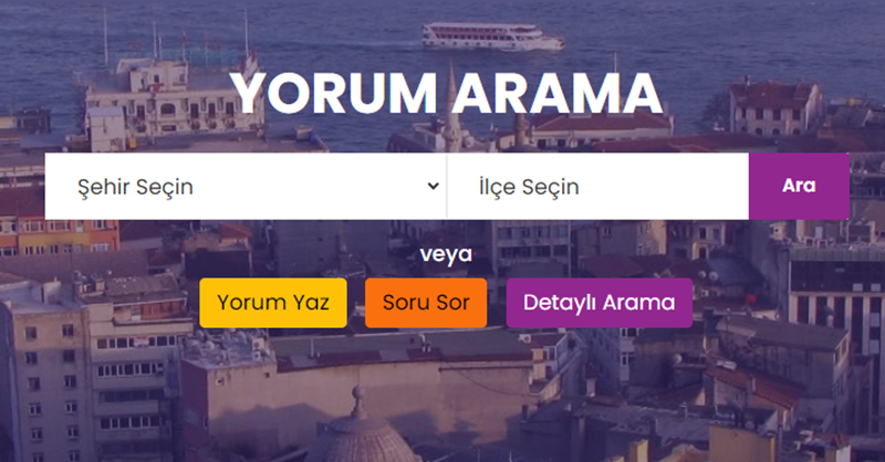 mudamix's tweet photo. https://t.co/jV8fm9Eif7

Eve, mahalleye, sokağa, caddeye, siteye yorum yapılabilen bir internet sitesi. Ev almayı veya kiralamayı düşünenlere yardımcı olabilir. Evinden şikayeti olan da yorum yazabilir.
