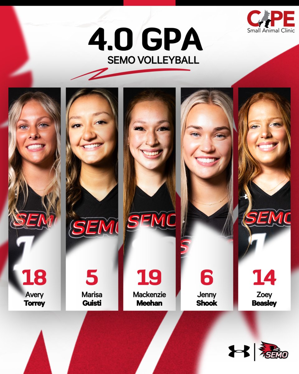 Congratulations to these 5 for earning a perfect 4.0 GPA for the Fall Semester ‼️ 🤩 

#FeelinRowdy