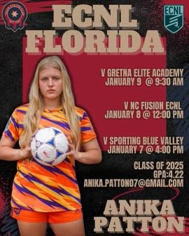 Don’t miss out on our great team and skilled players while in Florida.