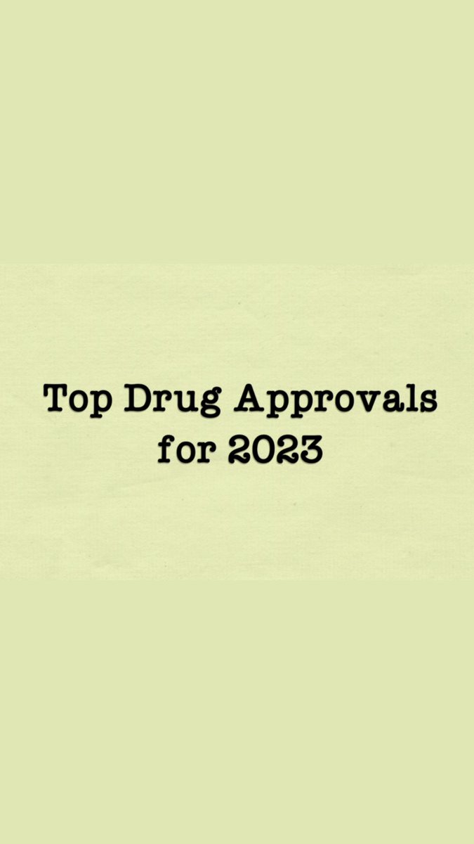 In 2023, the FDA approved 51 novel drugs to manage a broad spectrum of medical conditions. In this video we highlight 8 drugs that are set to have a significant impact.
youtu.be/2vp1ubwuGno?si…