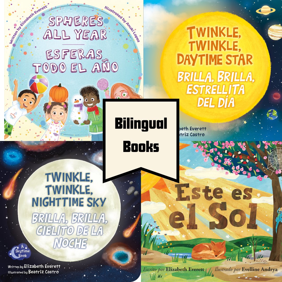 #bilingualbooks #booksforkids #englishandspanish #stem @SciNaturally