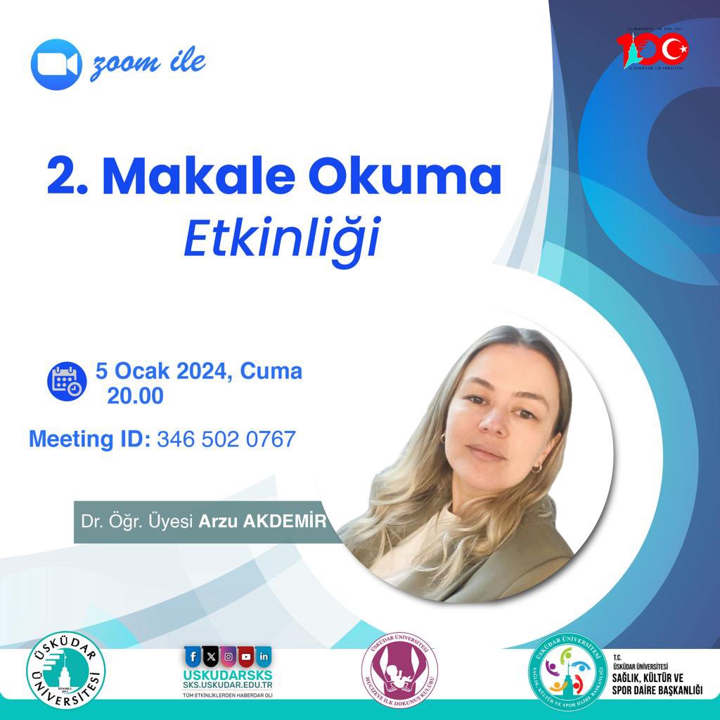 mucizeyeilkdkns's tweet photo. Herkese Merhaba 🌸
Makale Okuma etkinliğimizin https://t.co/4MNQMSjstl ile sizlerleyiz 
❗Etkinlik kulüp üyelerimize özeldir ❗
Bütün üyelerimizi bekliyoruz
🗓: 5 Ocak cuma 
⏰:  20.00
📌Zoom linki: https://t.co/JE6hcTuEkD https://t.co/PV5i2qelaH