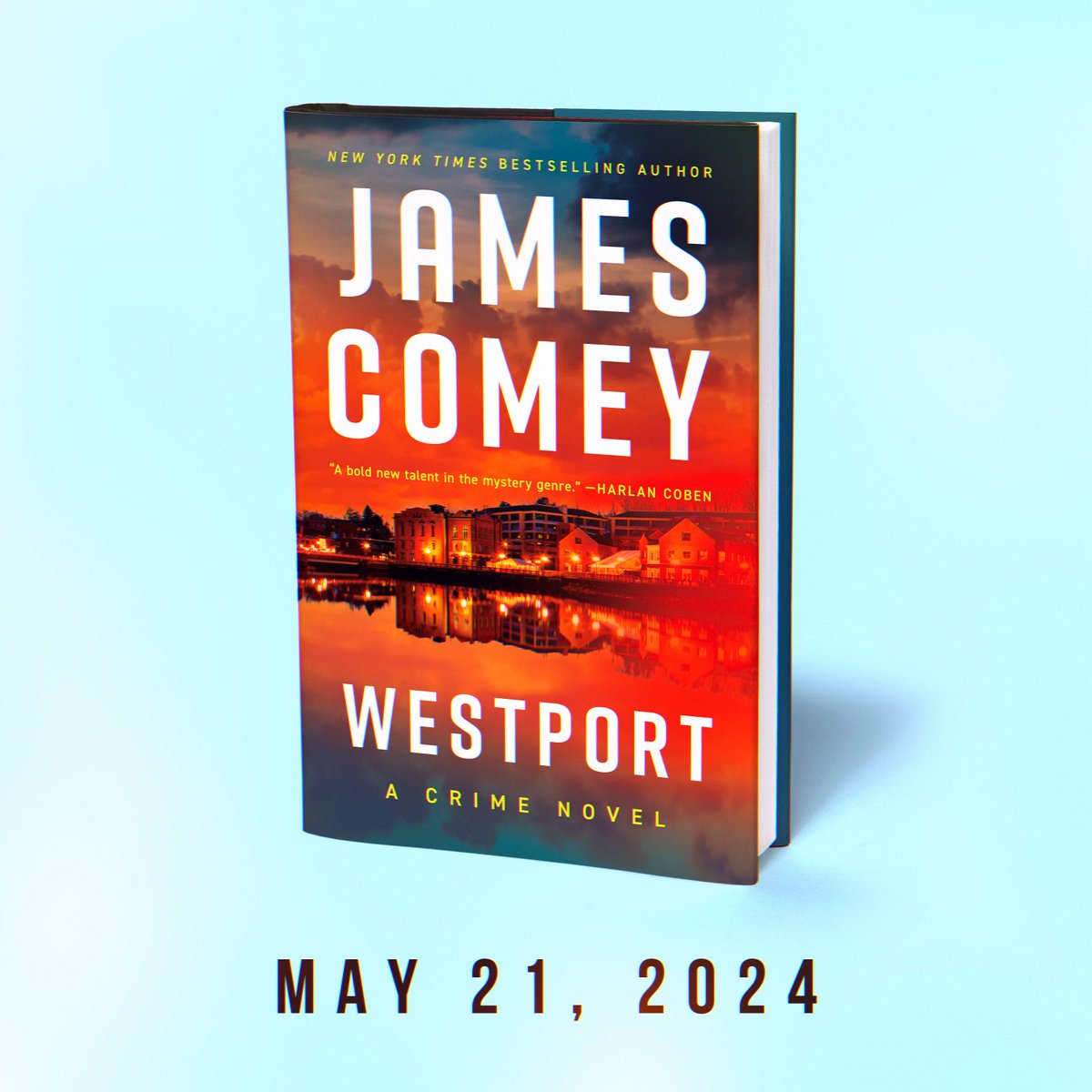 I’m thrilled to share the jacket for my next crime novel, WESTPORT, coming from Mysterious Press on May 21. Set in the world of finance, it features familiar characters from CPW but can be read alone. UK cover tomorrow!