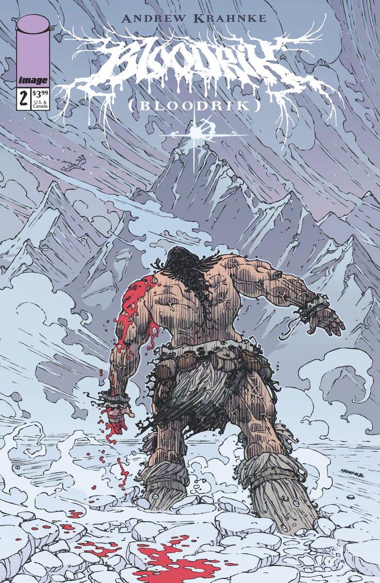 AndrewKrahnke's tweet photo. We’re ONE WEEK away from BLOODRIK #2 hitting the shelves! #BLOODRIK https://t.co/RDM2lpI4vZ