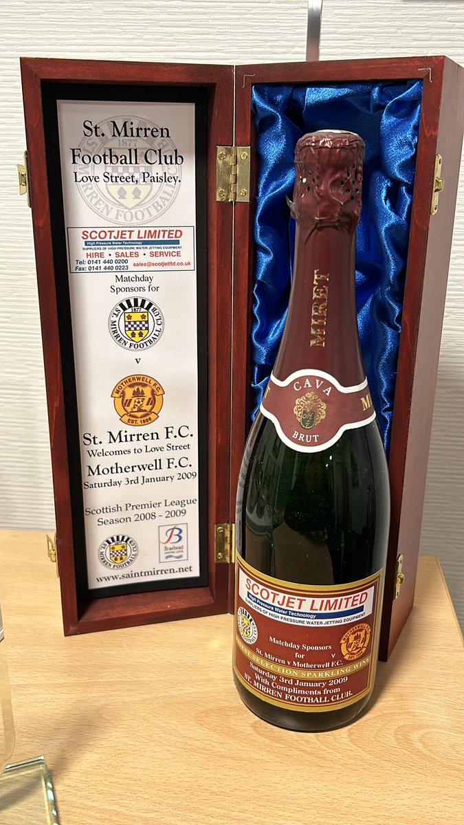ScotjetLtd's tweet photo. @StandFreeDon @saintmirrenfc @UltimateHomeSo1 Can’t believe it’s 15 years already!! https://t.co/EBxr6cmZmO