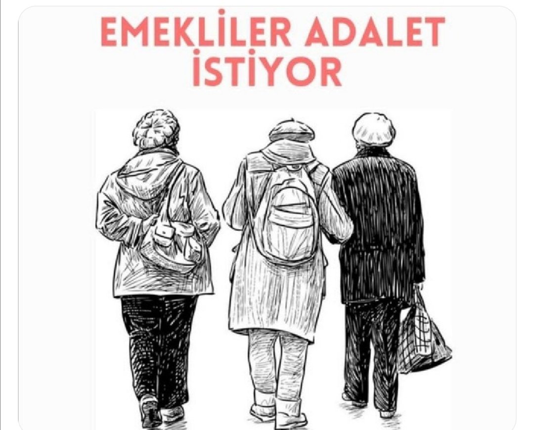 TanerYagan3527's tweet photo. #emekliler #Adalet istiyor.Öncelikli olarak #SeyyanenZam  bütün emekli maaşlarına yapılmalıdır.
#enflasyon farkı, refah payı üzerine eklenmelidir
@Akparti
@RTErdogan
@isikhanvedat
@memetsimsek
#EmekliTÜİKendi https://t.co/RukAHzWI57