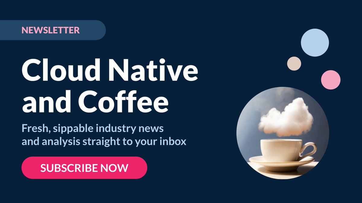 The cloud native world moves quickly–so how can you keep up? Every two weeks, our Cloud Native and Coffee newsletter brings fresh, sippable industry news and insights straight to your inbox.☕️☁️ Subscribe now: bit.ly/3S3niGx