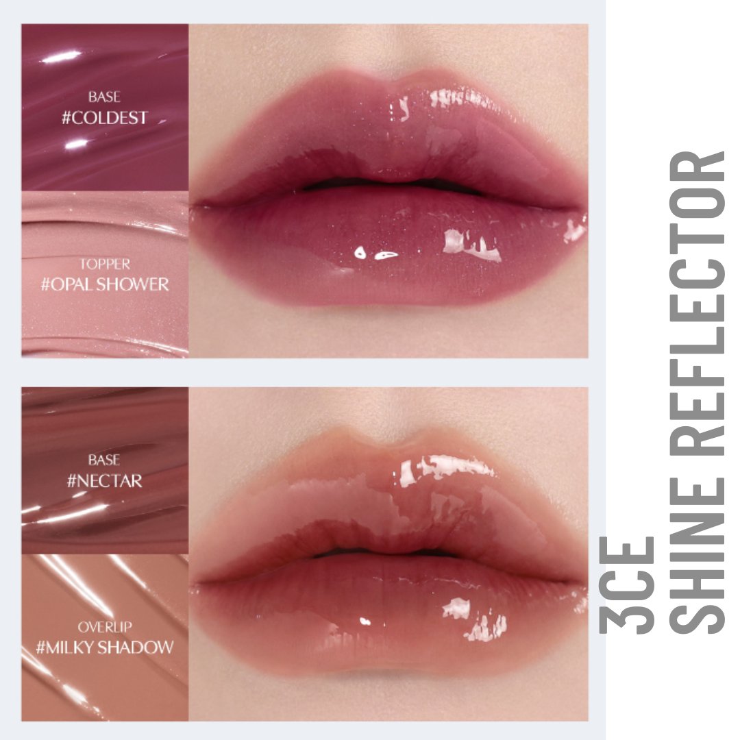 NEW ARRIVALS!💄✨ Shine like never before with the new 3CE Shine Reflector Lipstick! 7 stunning shades for every mood. Volume, glow, and care in one swipe. Find your shine!

#3CE #ShineBright #3CEShineReflector #LipstickLove #holiholic #koreanmakeup