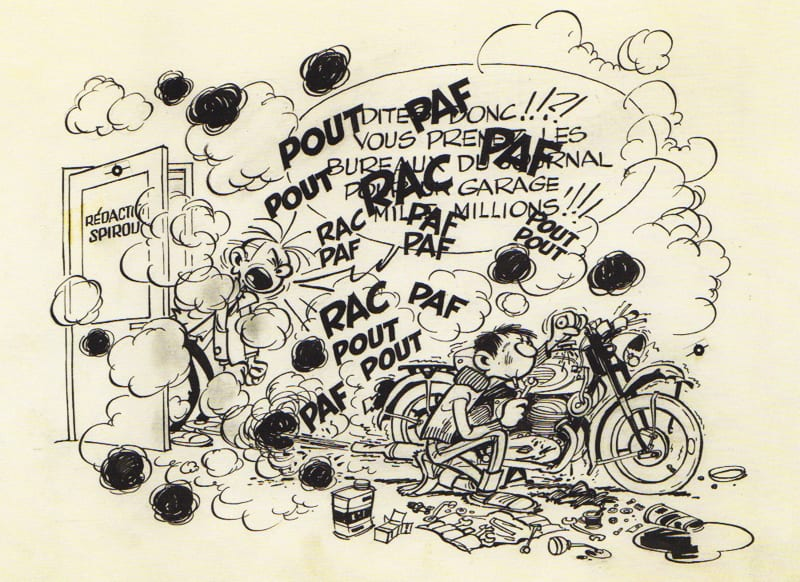 alemaciasblanco's tweet photo. Es difícil explicar la ENORME relevancia de Franquin en el cómic europeo. No podemos limitar su contribución a la Escuela de Marcinelle, a la BD franco-belga o al tebeo humorístico de aventuras. Hilo. https://t.co/LFLDpZR6RV