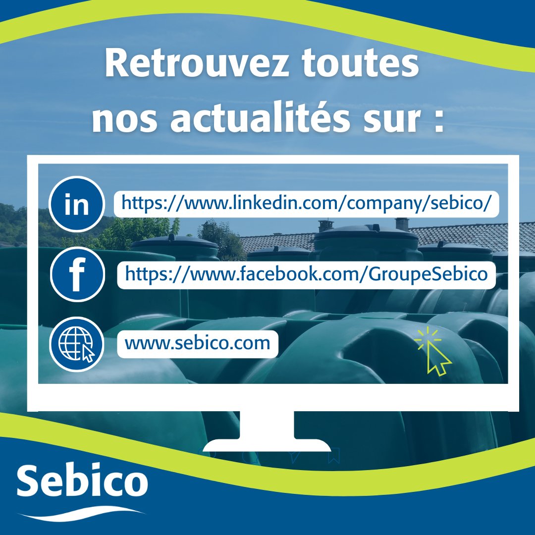 Dorénavant, retrouvez toutes nos #actualités sur :

💼LinkedIn : linkedin.com/company/sebico/
💻Facebook : facebook.com/GroupeSebico
🌐Ou, sur notre site web : sebico.fr

#Sebico