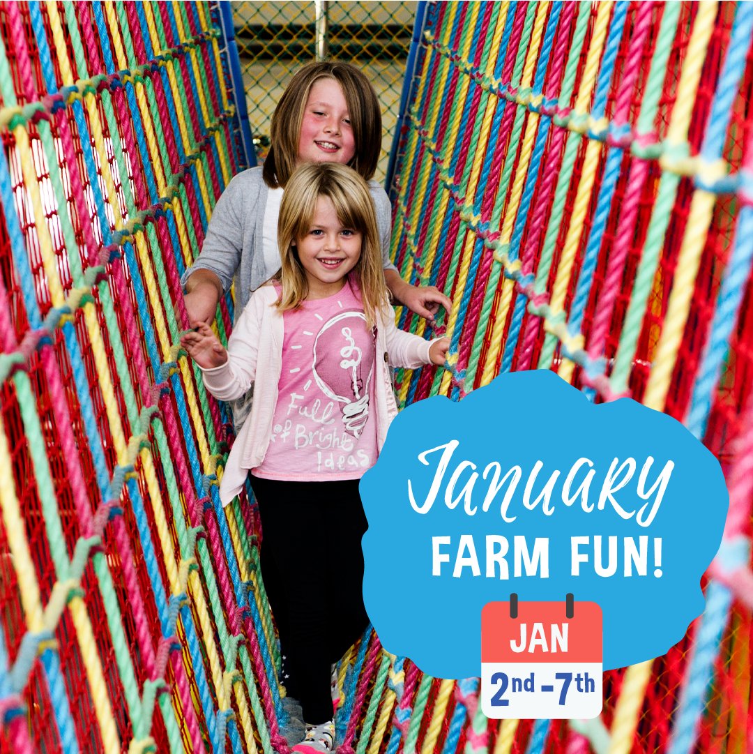 Our January Farm Fun is in full swing! 🌟 Don't miss out! Come and visit us 😃 Book now: pulse.ly/ejzlgxjvjx