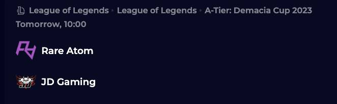 BazedArmy's tweet photo. LET'S JOIN THE ACTION WITH 💰 $100 USDT ON https://t.co/Mnc4qnRhDN #eSports #LeaguefLegends COMPETITION!
🎮 Tomorrow's exciting showdown features #RAREATOM vs #JDGaming at https://t.co/Mnc4qnRhDN, kicking off at 10:00 CET. Don't miss out! (LINK BELOW)
To participate:
🔄 RT, ❤️ LIKE & 🤝 FOLLOW.
Drop your prediction for the winner in the comments! 🗣️
#gamblefi #lol @riotgames
Stream Link: https://t.co/KCnOBzKx34