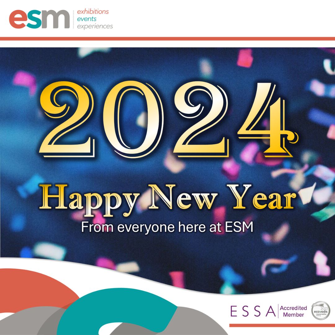 esmltd's tweet photo. Happy New Year from all of us here at ESM.
#happynewyear #backtowork #exhibitions #esm https://t.co/raoZawDcw3