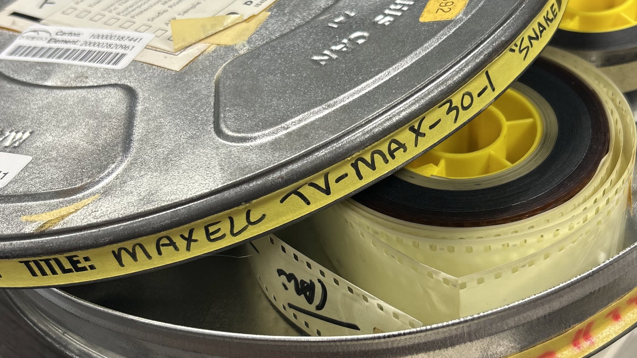 MaxellCorp on X: A canister filled with history 😍 #35mm #Film #Reels   / X