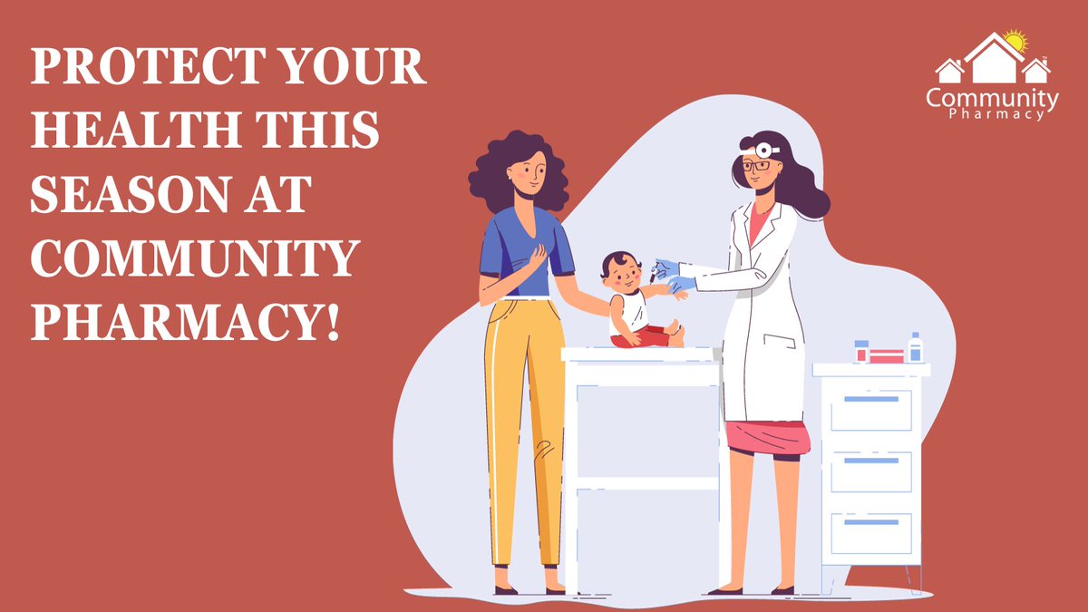 CommunityPharma's tweet photo. Protect your health this season at Community Pharmacy! Safeguard against the flu by getting your vaccine today. Our dedicated team is ready to provide you with a quick and easy flu shot, ensuring a healthier and happier you. https://t.co/a7HKP6nm4v