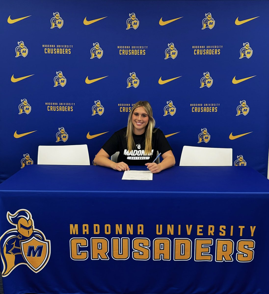 Brynn Anteau (@brynnanteau) on Twitter photo Iβm very excited to announce my commitment to Madonna University where I will continue my academic and athletic career. I want to thank everyone who has supported me throughout my journey. Go Crusaders !ππ <a href="/MUCrusadersSB/">Madonna Softball</a> <a href="/pezzplayers/">ron pezzoni</a> <a href="/SheilaThiery1/">Sheila Thiery - βοΈRecruiter</a> Iβm very excited to announce my commitment to Madonna University where I will continue my academic and athletic career. I want to thank everyone who has supported me throughout my journey. Go Crusaders !ππ <a href="/MUCrusadersSB/">Madonna Softball</a> <a href="/pezzplayers/">ron pezzoni</a> <a href="/SheilaThiery1/">Sheila Thiery - βοΈRecruiter</a>
