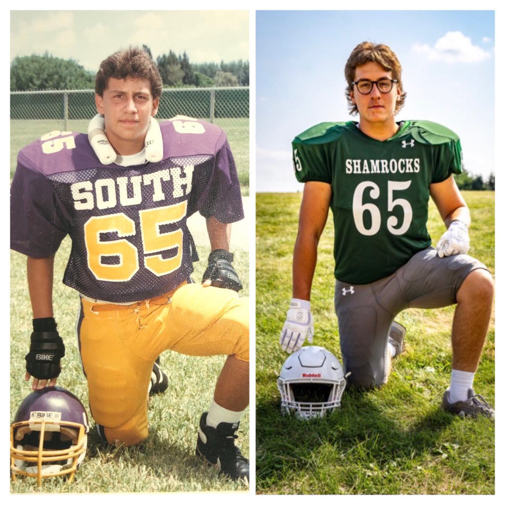 Two generations of #65…That Kelly Green Jersey needs a home right here!

<a href="/LaneJohnson65/">Lane Johnson</a>
<a href="/Eagles/">Philadelphia Eagles</a> 
<a href="/Eagles_Nation3/">FlyEaglesFly</a>

#65Rules
#65Winners
#65Champions
#WPMOYChallenge