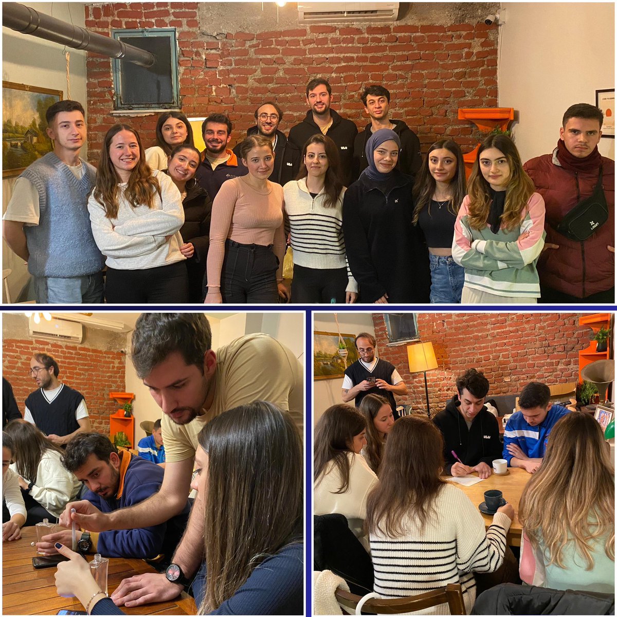 estushk_'s tweet photo. Sivil Havacılık Kulübü olarak yeni yılın ilk eğitimi olan Koku Workshop' unu @esk_koku_atolyesi ile birlikte gerçekleştirdik.🎉💯

Bu eğitimimizde katılımcılarımız koku ve parfümler hakkında teorik bilgiye sahip olmanın yanı sıra zevklerine göre kendi parfümlerini ürettiler.🧪 https://t.co/XyROxYlJAE