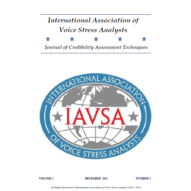 IAVSA1's tweet photo. The IAVSA is proud to present its Journal of Credibility Assessment Techniques (JCAT). The JCAT will be a semiannual professional publication. The JCAT can be viewed or downloaded by copying and pasting the following link into your browser: 
https://t.co/GMow8CUitZ https://t.co/TwtXSyfC19