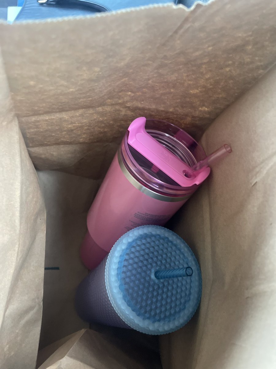 sarahsmiles2105's tweet photo. Bag secured! The girls that get it, get it! π©·β¨π₯° #StarbucksXStanley #WinterPink #ForeverAPinkGirly https://t.co/CEFvpC73Sf