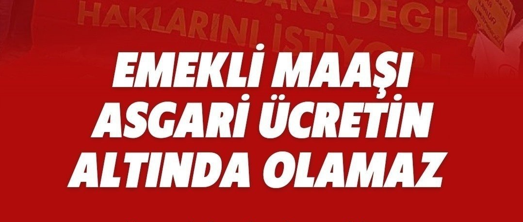 Bozuk düzene %37,57 küsür
zamma öfkeliyiz...

SSK ve Bağkur emeklisine yaşattıklarınız kabul edilemez...

#Emekliler #SeyyanenZam 
<a href="/RTErdogan/">Recep Tayyip Erdoğan</a> 
<a href="/dbdevletbahceli/">Devlet Bahçeli</a> 
<a href="/_cevdetyilmaz/">Cevdet Yılmaz</a>