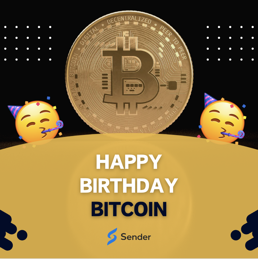 Sender_AI's tweet photo. From the Genesis Block to today, trace the incredible journey of #Bitcoin over the last 15 years. 

Witness how it transformed the digital asset landscape and influenced global finance. 

Happy Birthday, Bitcoin! https://t.co/KAcOaBx8EG