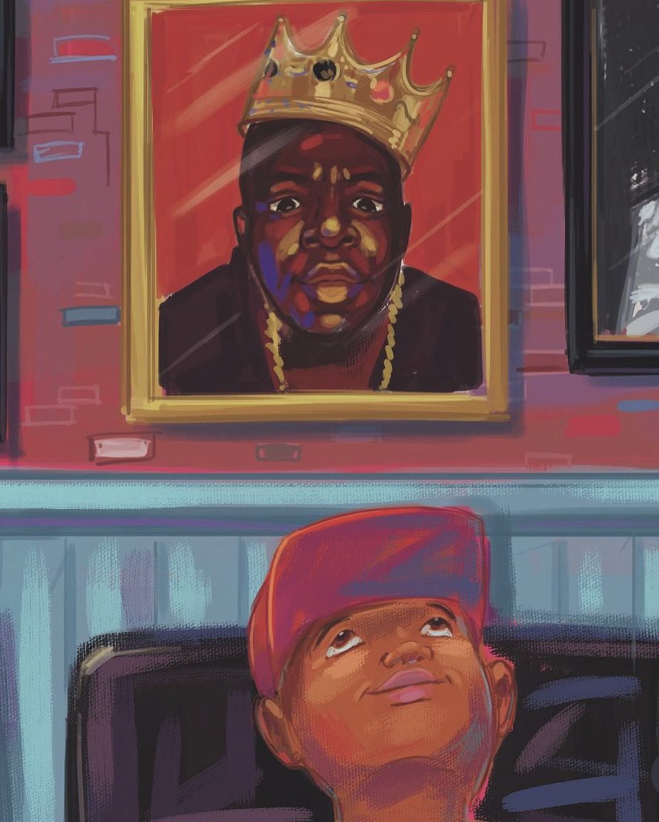 keenanjones83's tweet image. Early heat from Ken Daley, giving y’all a quick peak into the ‘Shop. Blessed to have a dope illustrator for my first book, we coming! 🔥💯✊🏿 #blackmencreate #blackmenwrite #blackboyjoy @SimonKIDS @the_cat_agency