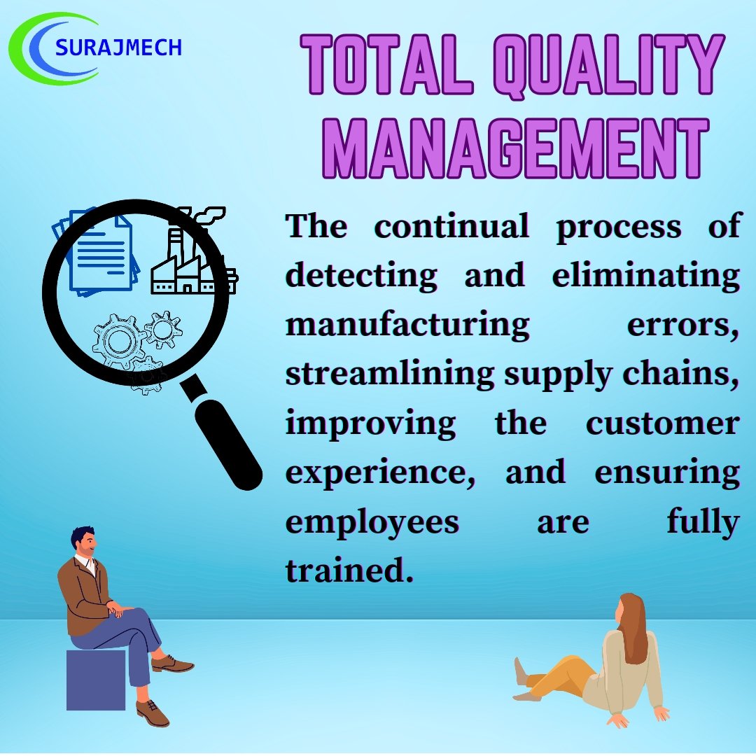🟢 Total Quality Management 🟢

🔸Total Quality Management (TQM) is a comprehensive approach to quality and organizational management that emphasizes continuous improvement, customer satisfaction, and employee involvement. 
#quality #mechanical #qms #tqm

surajmech.com/2022/05/tqm-to…