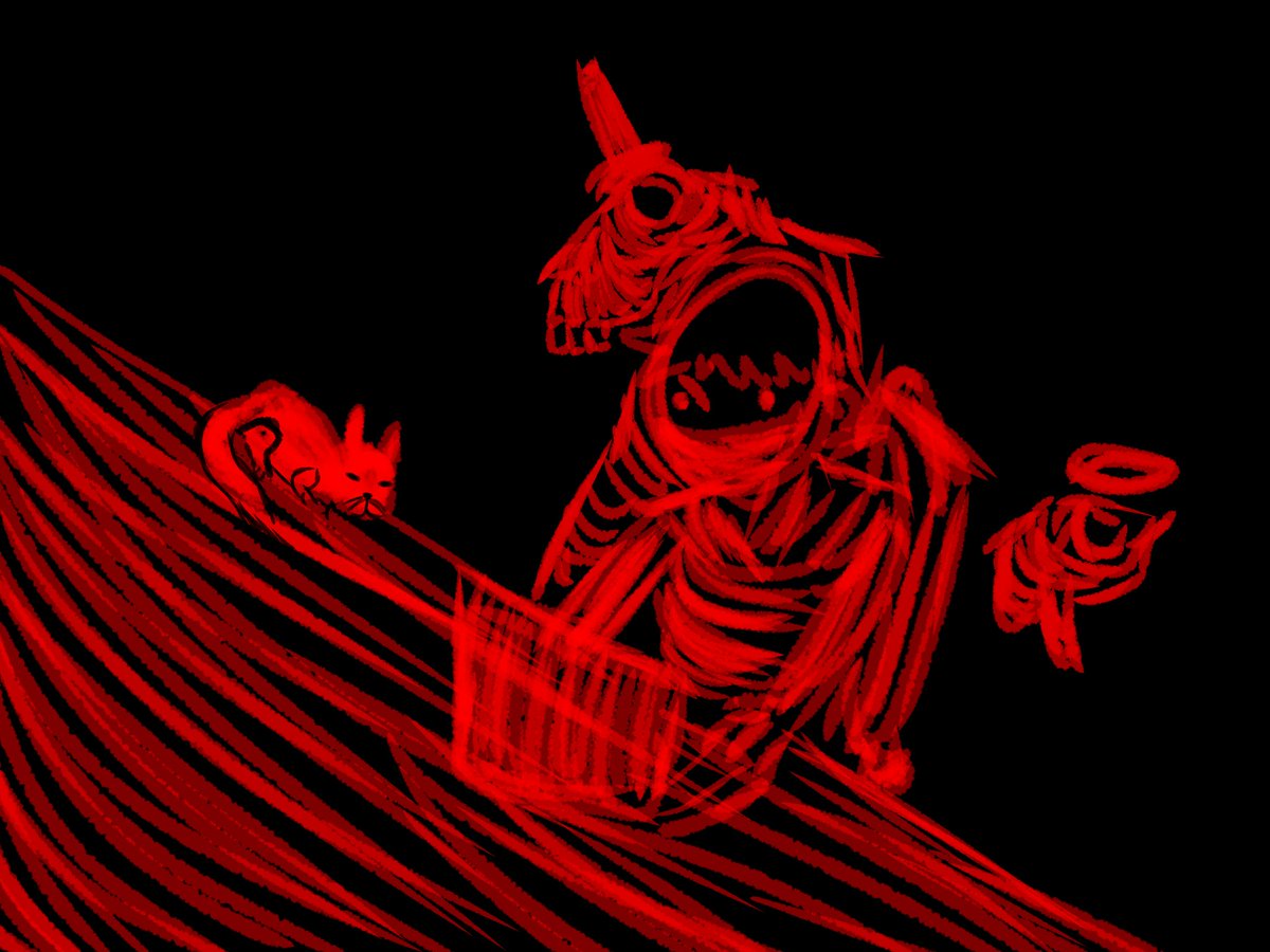 Urart3's tweet image. ๐Welcome to the Hell hole๐ฅฉ
Hello dear, you can call me Urart/Ura, I'm a artist, Worldbuilder and OC creator
Keep in mind some of my main works involves Horror/Gore, Nudism, heavy themes and intense amounts of homosexuality.
-Weirdos DNI-
You can find my Art In the comments!