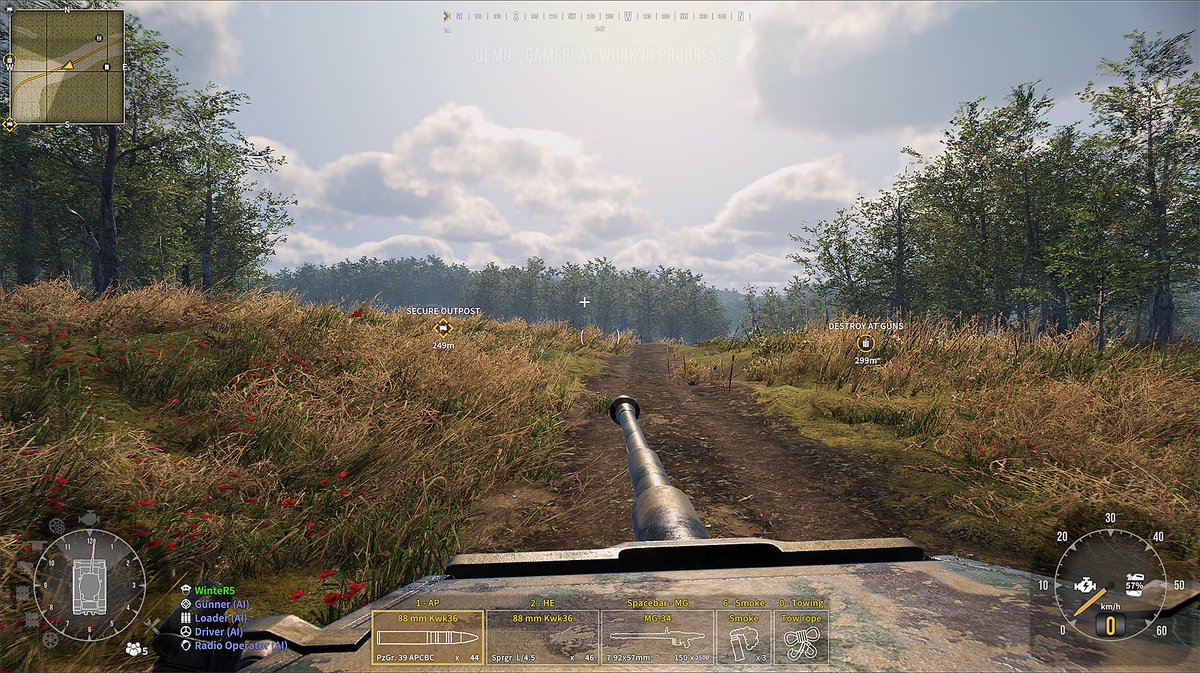 _Degenerals's tweet photo. Which objective you take first?
Destroy AT Guns or Secure Outpost?🤔
#tank #squad #WW2 #indie #indiedev #indiegames #History #DeGenerals https://t.co/SJfirSuxFa