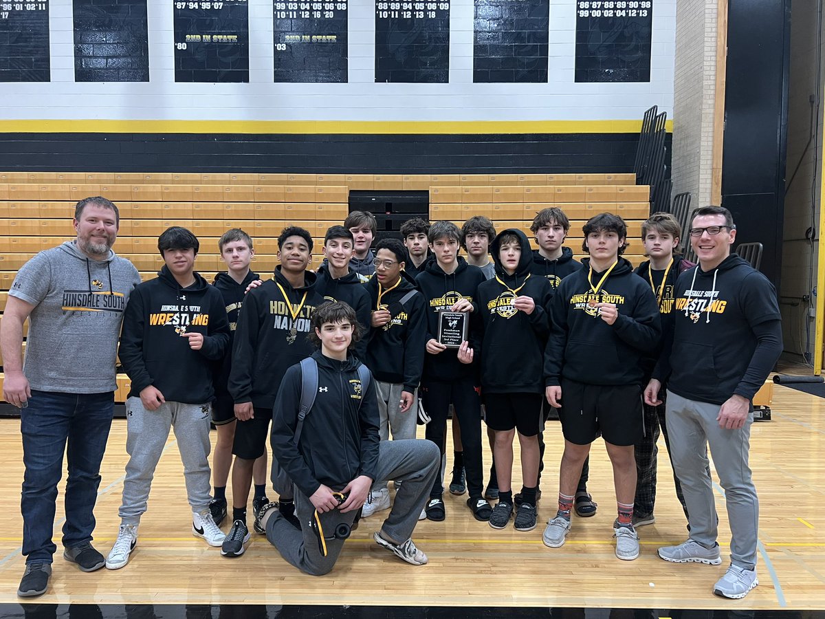 BradyMiller2027's tweet photo. Big weekend at the freshman Hornet Invite. Took 1st going 3-0 on the day. Team did well finishing 3rd out of 12 teams. #undefeatedseason #pinforthewin @HinsdaleSouthAD @chad_kristie @TopPreps @QrRecruiter https://t.co/TE84xQBneC