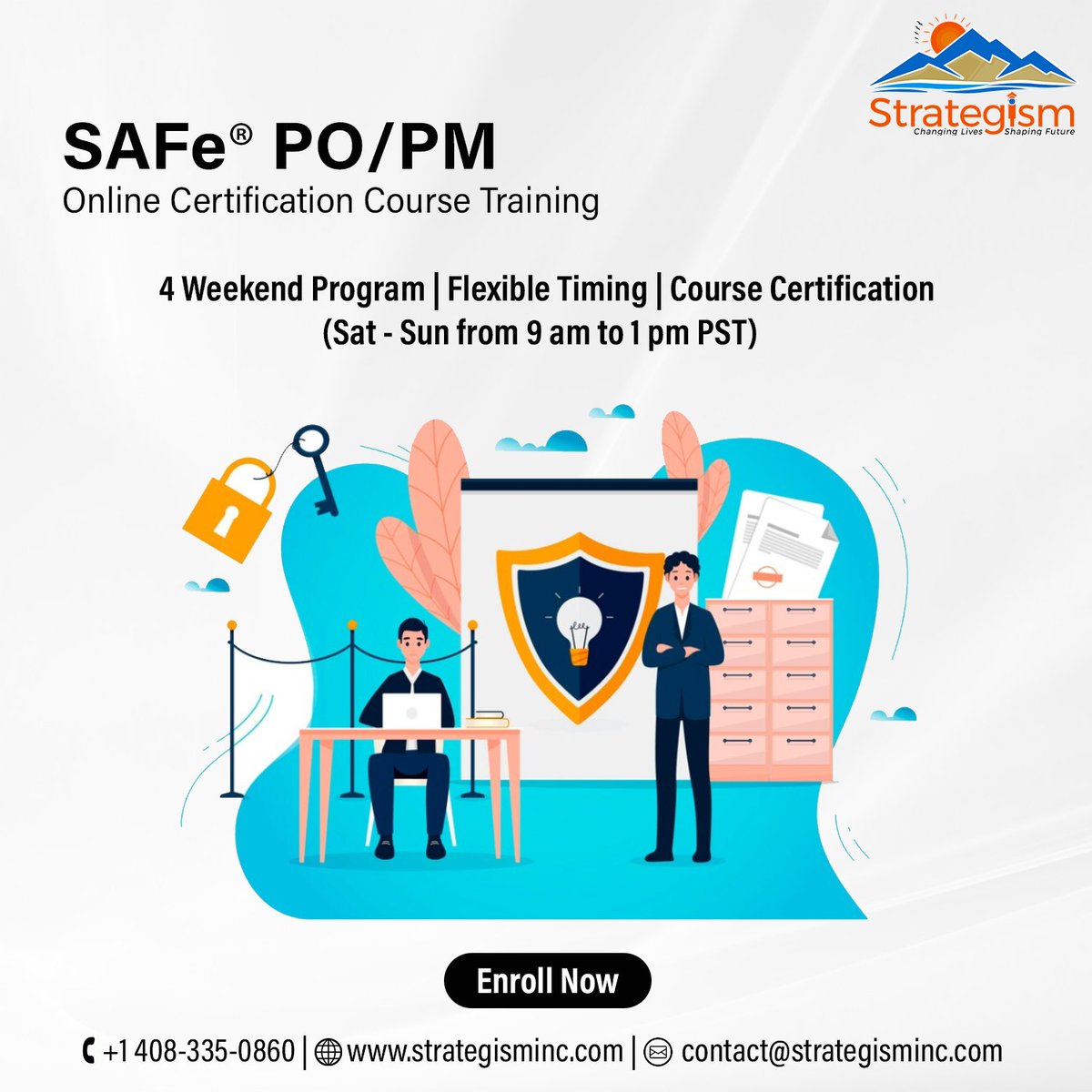 Having a SAFe 6.0 PO/PM Certification can provide several benefits, including improved job prospects, increased earning potential, and greater credibility among peers and employers. #SAFePOPM

Enroll Now:
☎ +1 408-335-0860

:
#OnlineCourse #ProductOwner #ProductManager #BootCamp