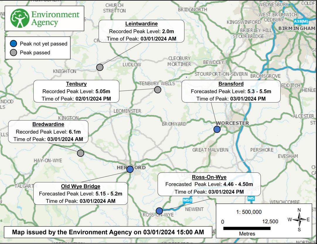 EnvAgencyMids's tweet image. Latest peak maps for #RiverSevern #RiverAvon #RiverWye #RiverTeme.

Large number of #flood warnings and alerts are in place across the #Midlands.

Keep checking your #flood risk.

check-for-flooding.service.gov.uk/alerts-and-war…