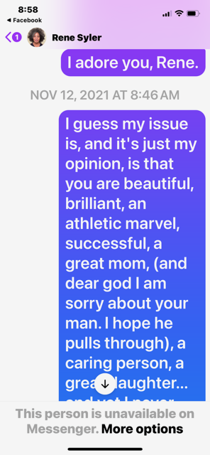 sharvey503's tweet photo. @goodenufmother Yes, here are some of our DMs. A lot of respect there. This is the kind of relationship we had. https://t.co/A3VpZRjaxt