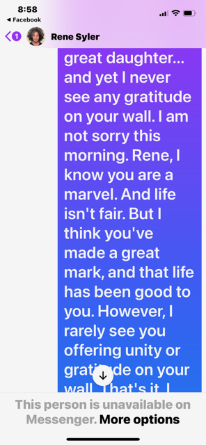 sharvey503's tweet photo. @goodenufmother Yes, here are some of our DMs. A lot of respect there. This is the kind of relationship we had. https://t.co/A3VpZRjaxt