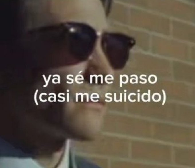 yo quitándole la importancia a las cosas